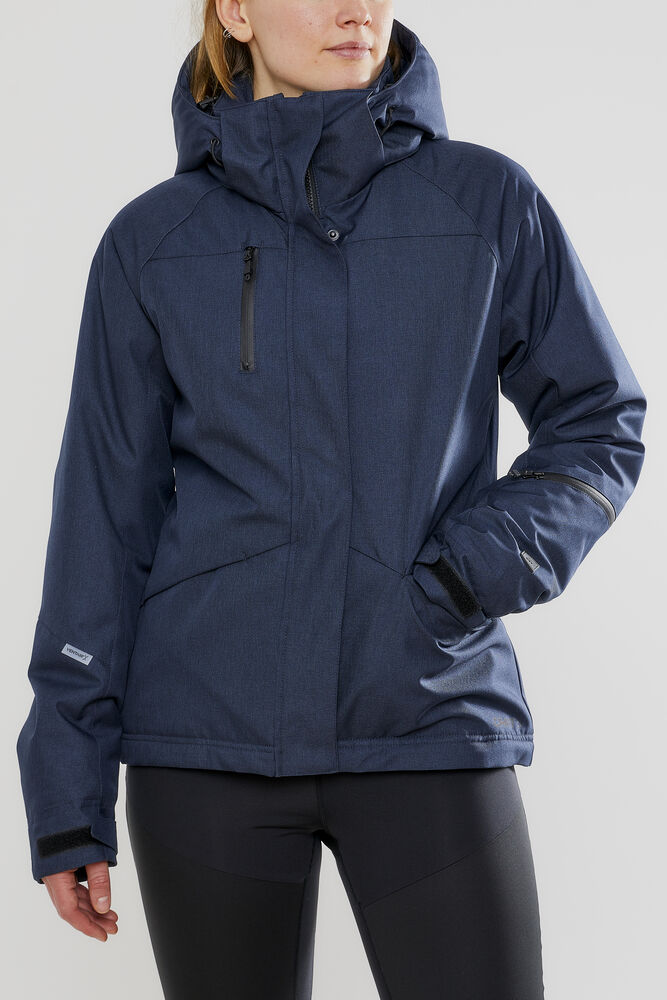 Mountain Padded Jacket W von Craft – Dark Navy Melange