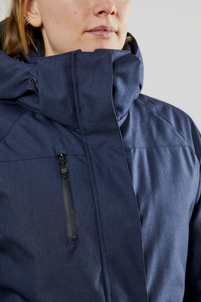 Mountain Padded Jacket W von Craft – Dark Navy Melange