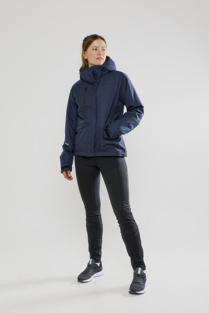 Mountain Padded Jacket W von Craft – Dark Navy Melange