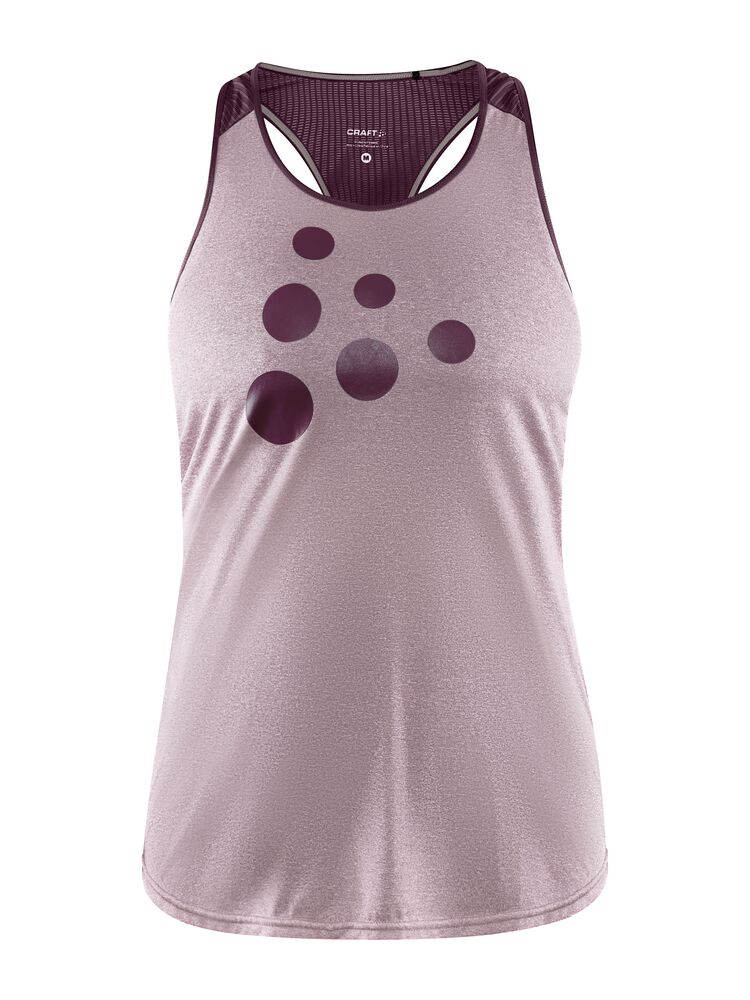 Eaze Singlet W von Craft – Gerbera/Burgundy