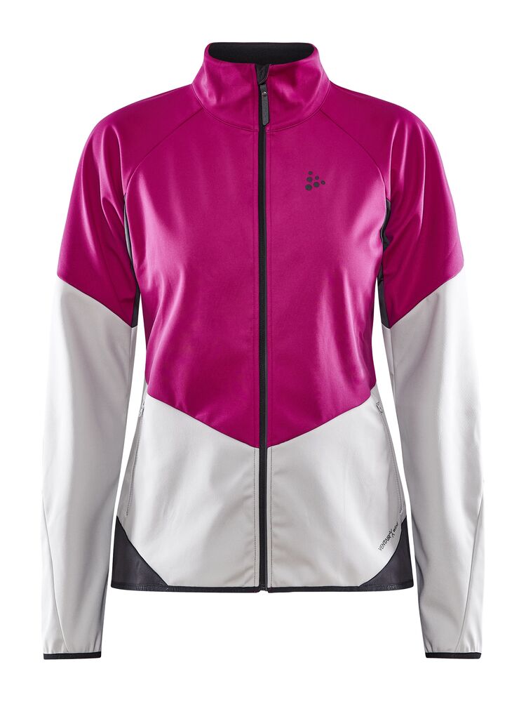 Glide jacket W von Craft – Roxo/Ash