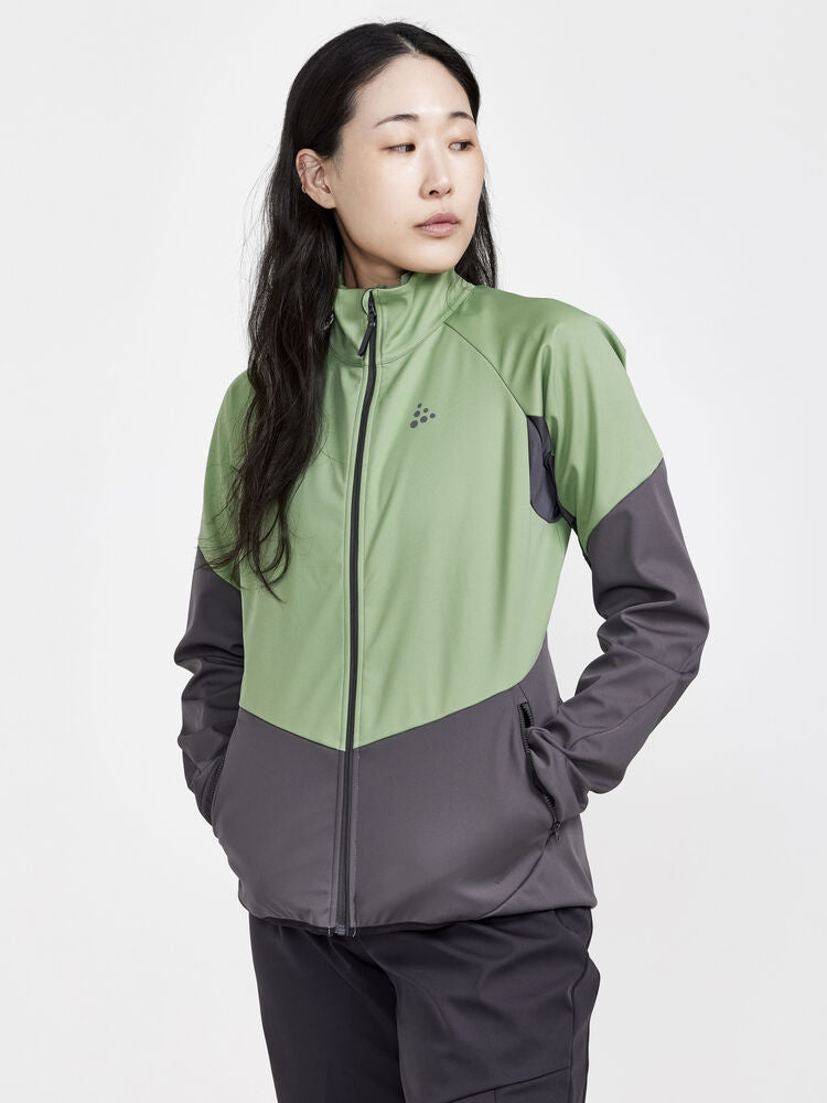 Glide jacket W von Craft – Roxo/Ash
