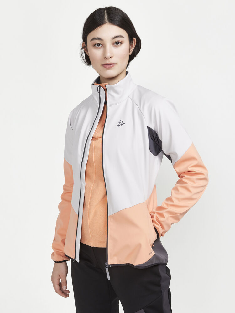 Glide jacket W von Craft – Roxo/Ash