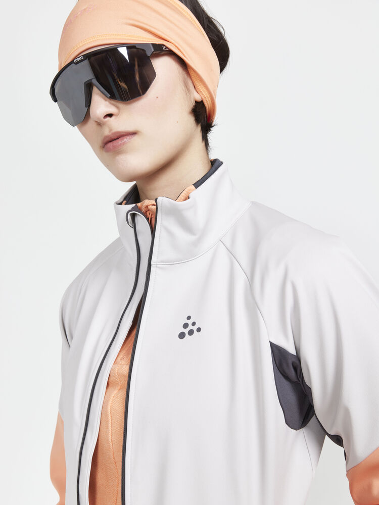 Glide jacket W von Craft – Roxo/Ash