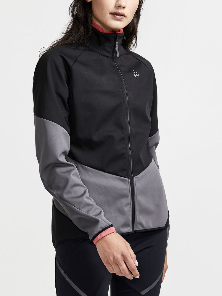 Glide jacket W von Craft – Roxo/Ash