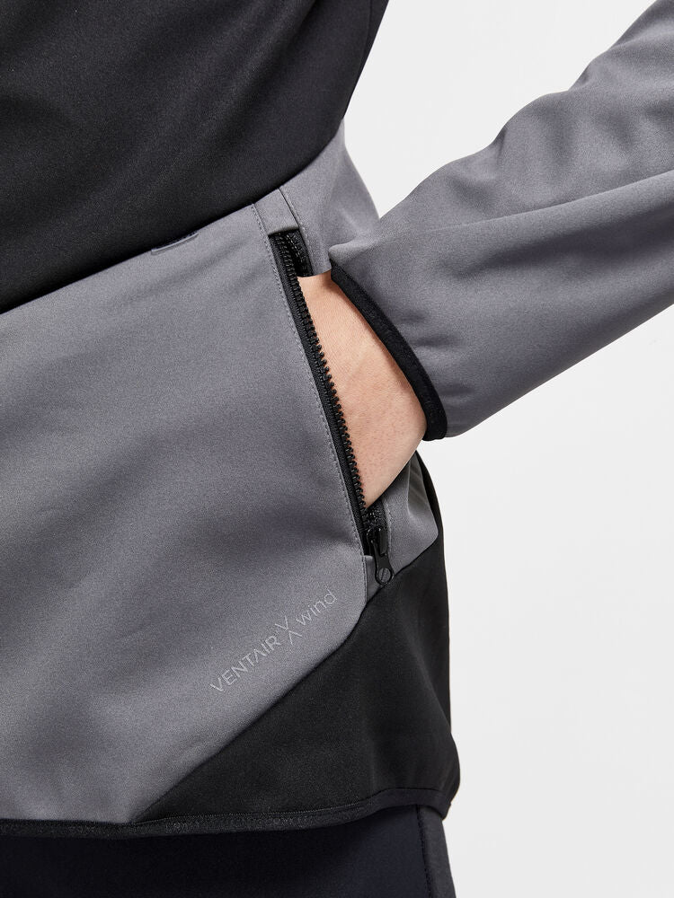 Glide jacket W von Craft – Roxo/Ash