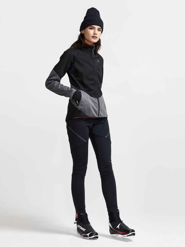 Glide jacket W von Craft – Roxo/Ash
