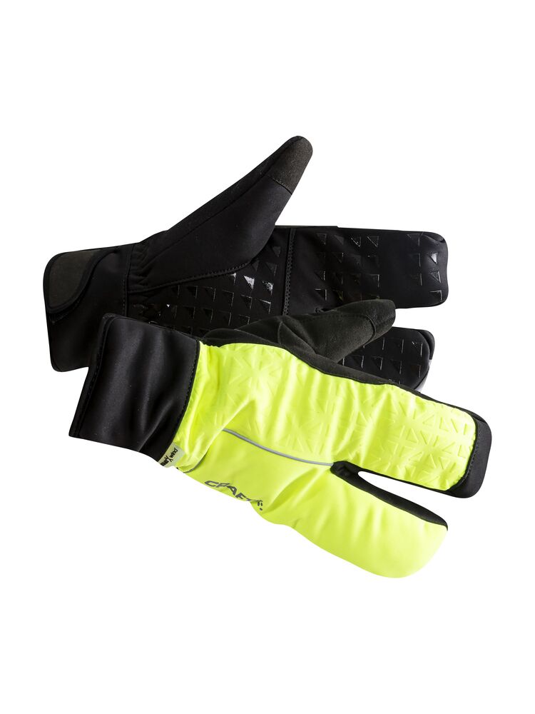 Siberian 2.0 Split Finger Glove von Craft – Flumino/Black