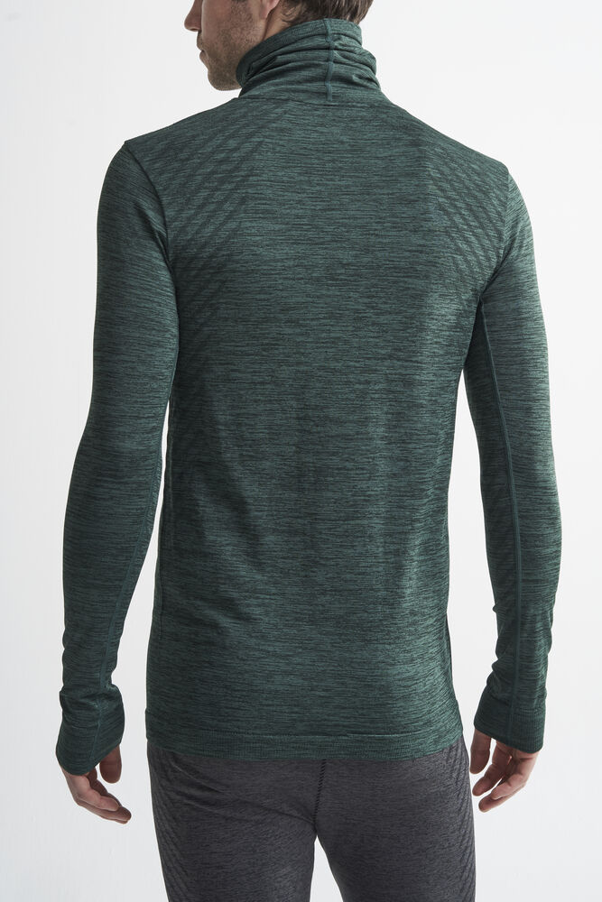 Fuseknit Comfort Turtleneck M von Craft – Pine/Melange