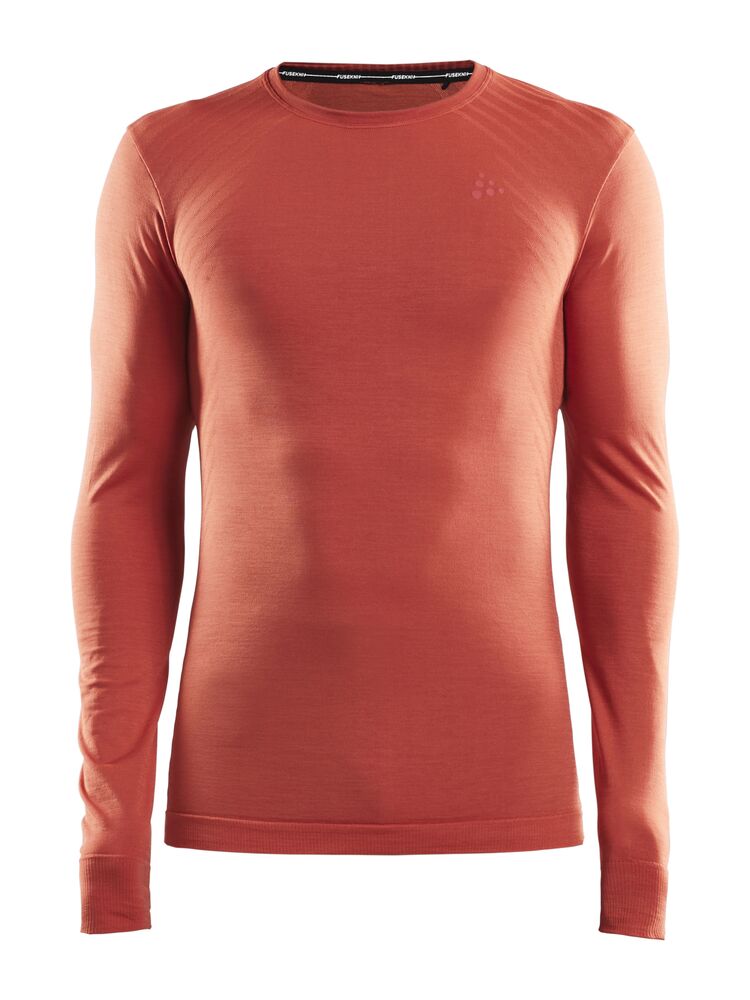 Fuseknit Comfort RN LS M von Craft – Pepper