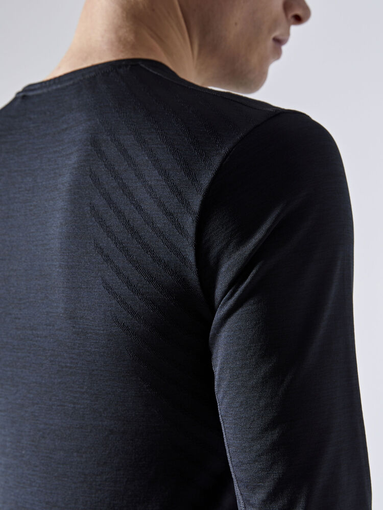 Fuseknit Comfort RN LS M von Craft – Pepper