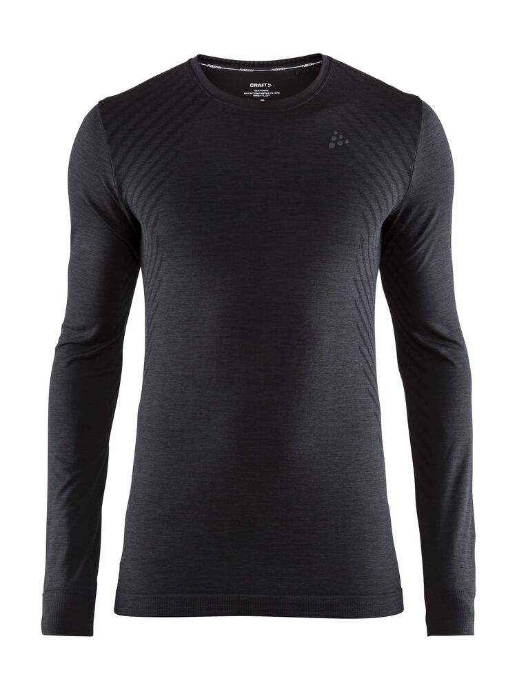 Fuseknit Comfort RN LS M von Craft – Pepper