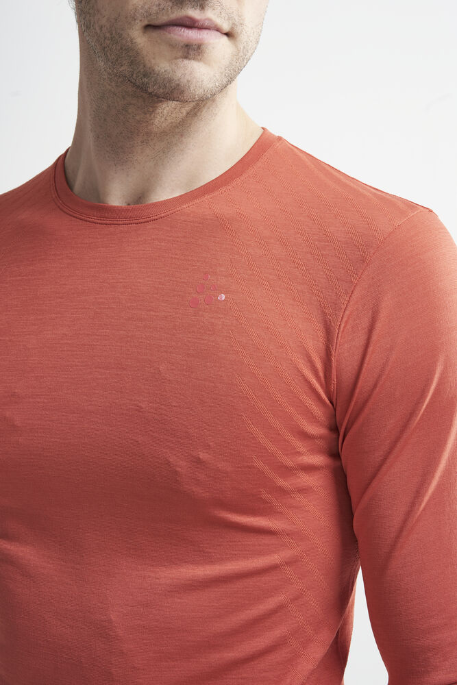 Fuseknit Comfort RN LS M von Craft – Pepper