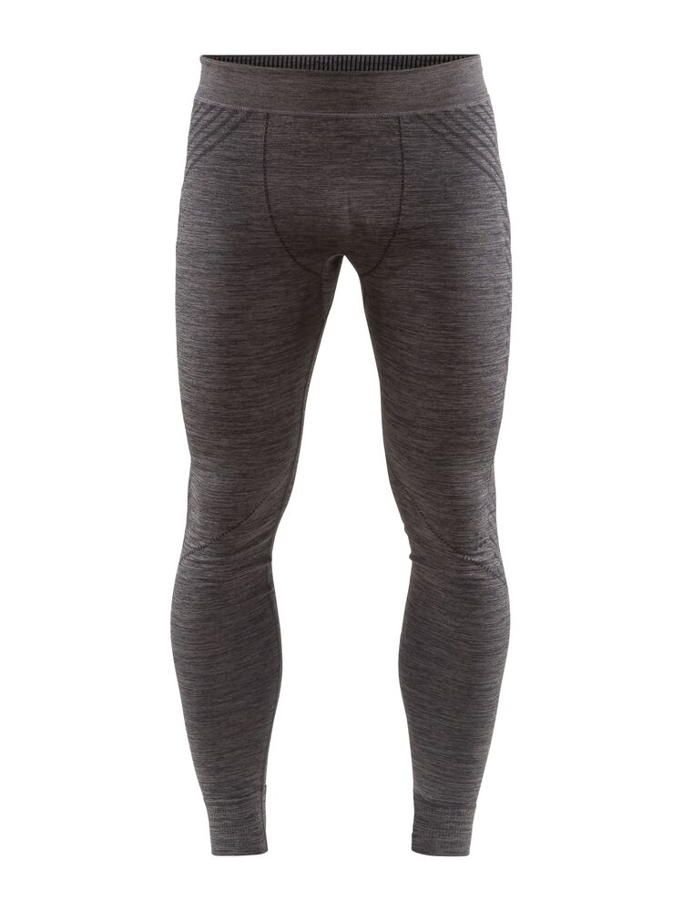 Fuseknit Comfort Pants M von Craft – Black Melange