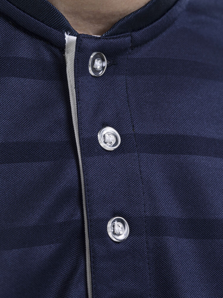Pro Control Button Jersey M von Craft – Club Cobolt/White