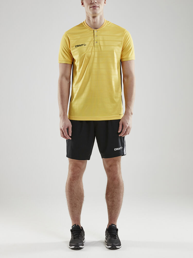 Pro Control Button Jersey M von Craft – Club Cobolt/White