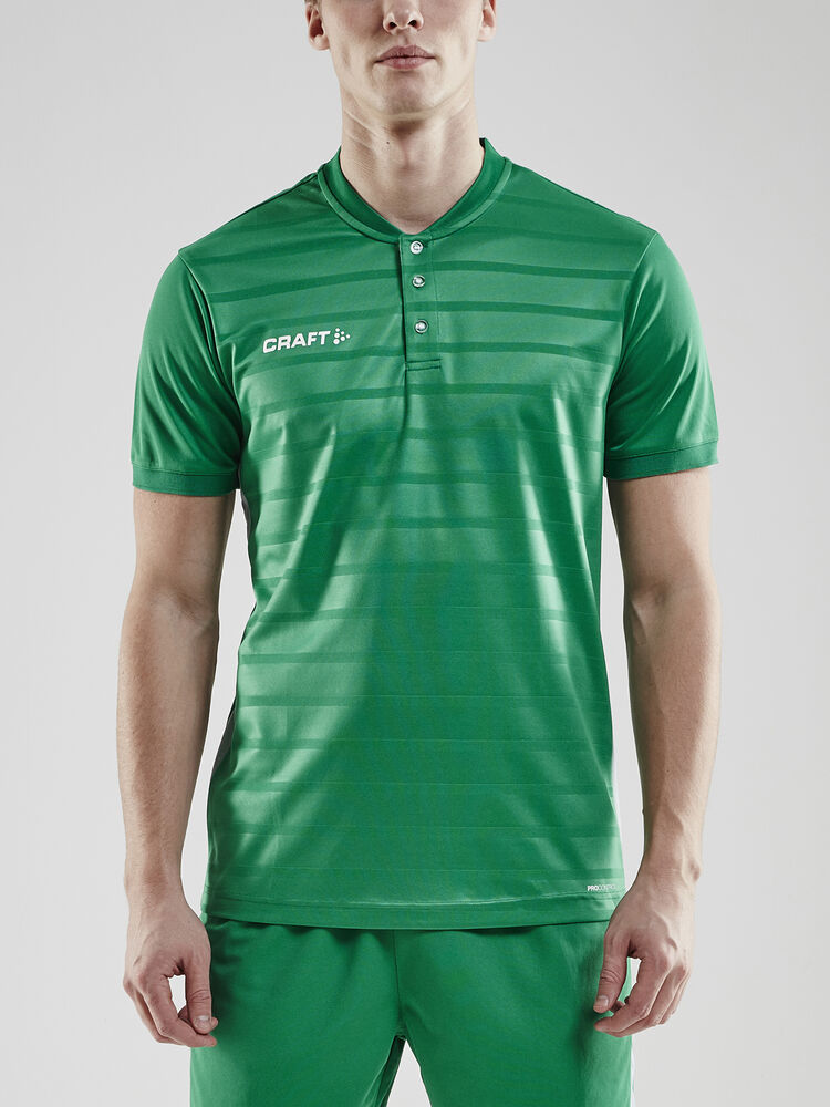 Pro Control Button Jersey M von Craft – Club Cobolt/White
