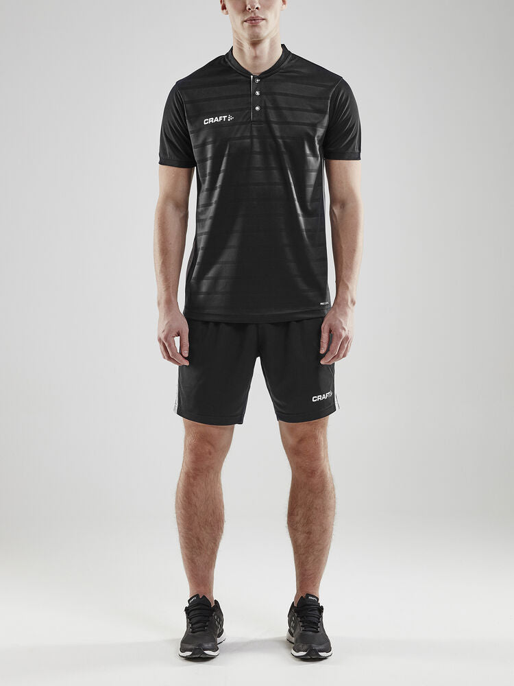 Pro Control Button Jersey M von Craft – Club Cobolt/White