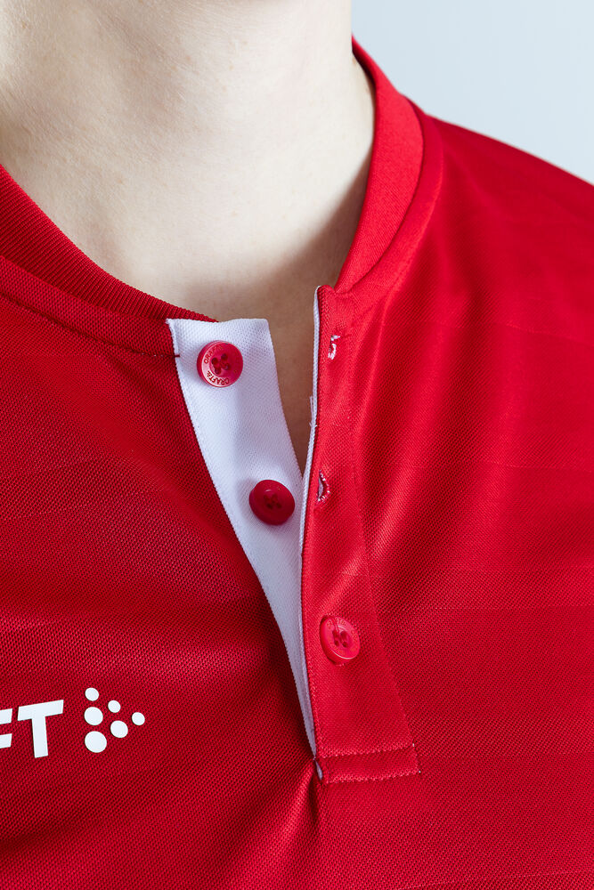 Pro Control Button Jersey W von Craft – Club Cobolt/White