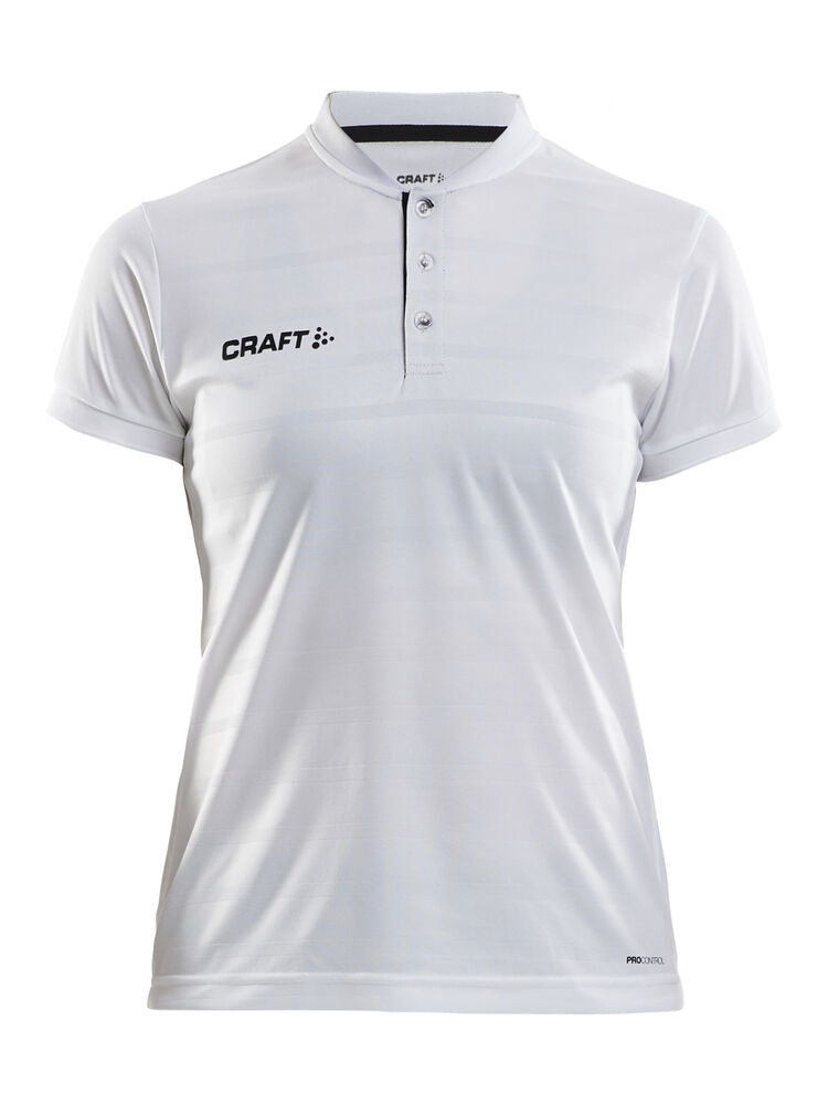 Pro Control Button Jersey W von Craft – Club Cobolt/White