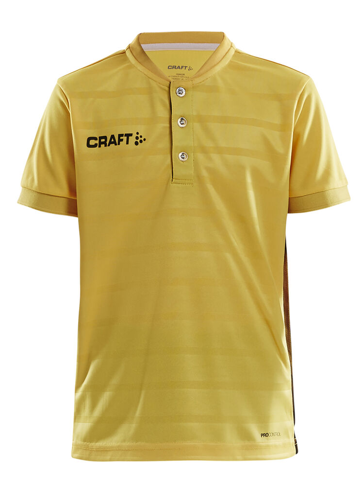 Pro Control Button Jersey Jr von Craft – Club Cobolt/White