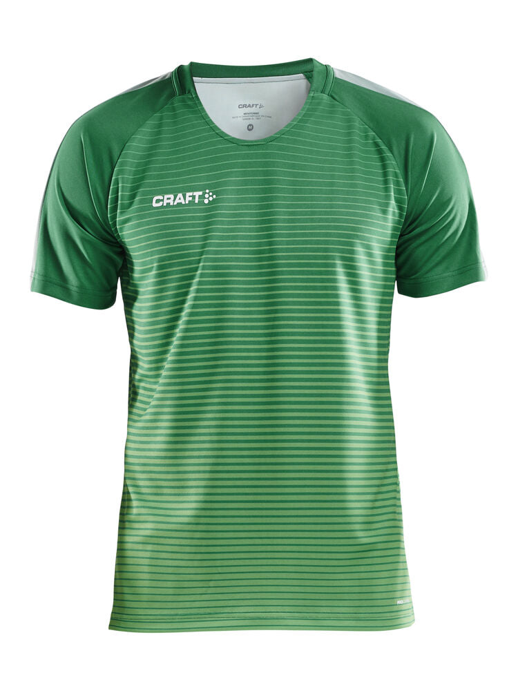 Pro Control Stripe Jersey M von Craft – Club Cobolt/Bright Red