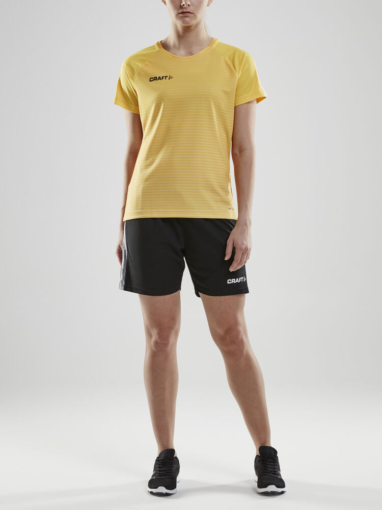 Pro Control Stripe Jersey W von Craft – Club Cobolt/Bright Red