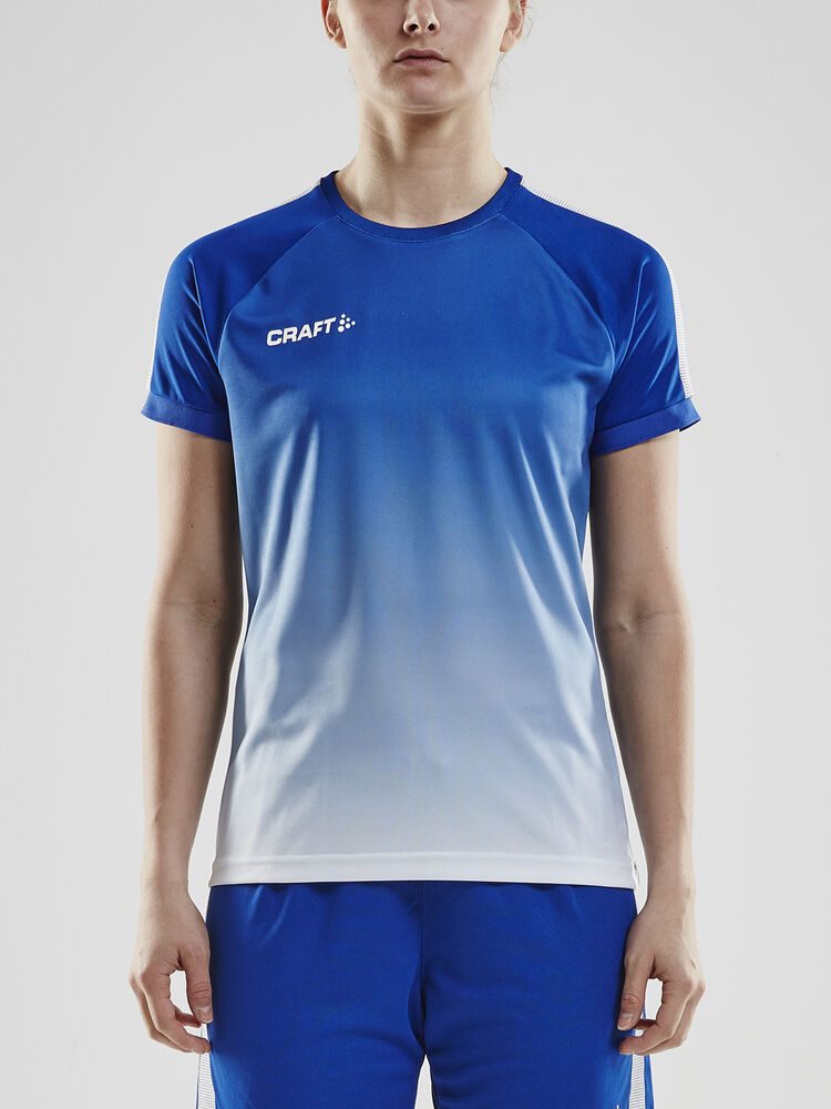 Pro Control Fade Jersey W von Craft – Club Cobolt/White
