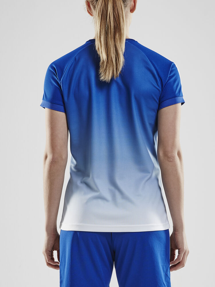 Pro Control Fade Jersey W von Craft – Club Cobolt/White