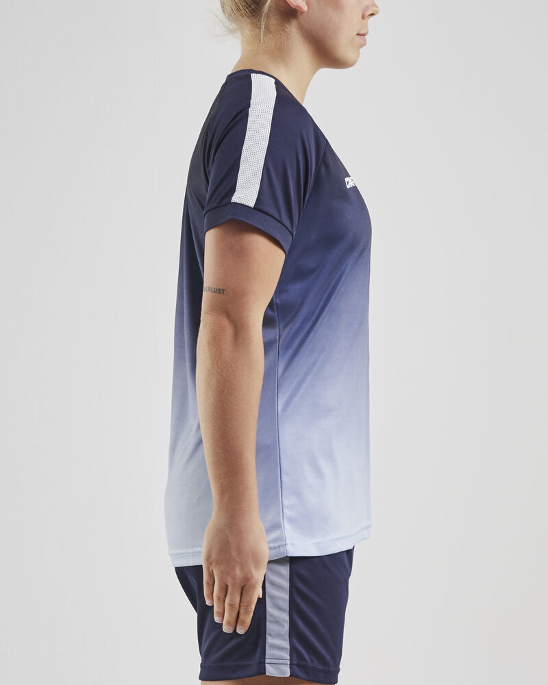 Pro Control Fade Jersey W von Craft – Club Cobolt/White