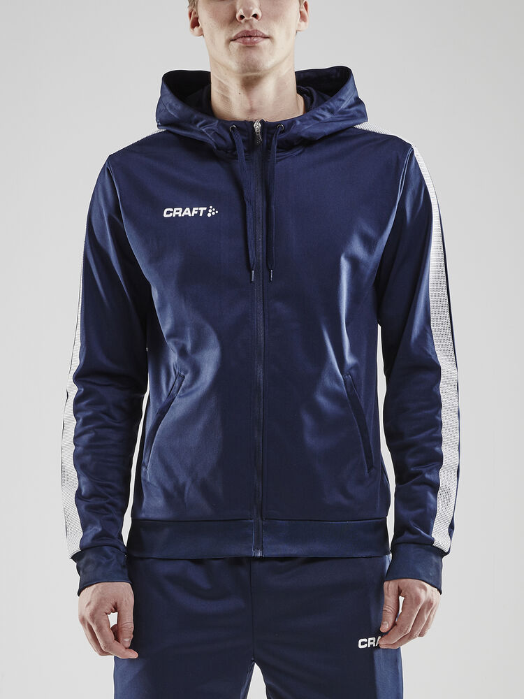 Pro Control Hood Jacket M von Craft – Royal/White