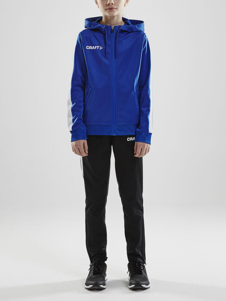 Pro Control Hood Jacket Jr von Craft – Royal/White