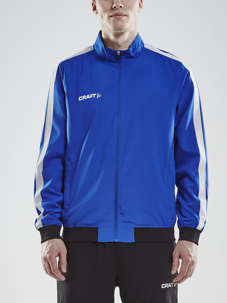 Pro Control Woven Jacket M von Craft – Royal/White