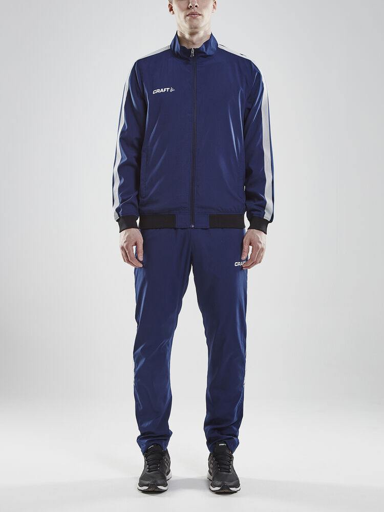 Pro Control Woven Jacket M von Craft – Royal/White