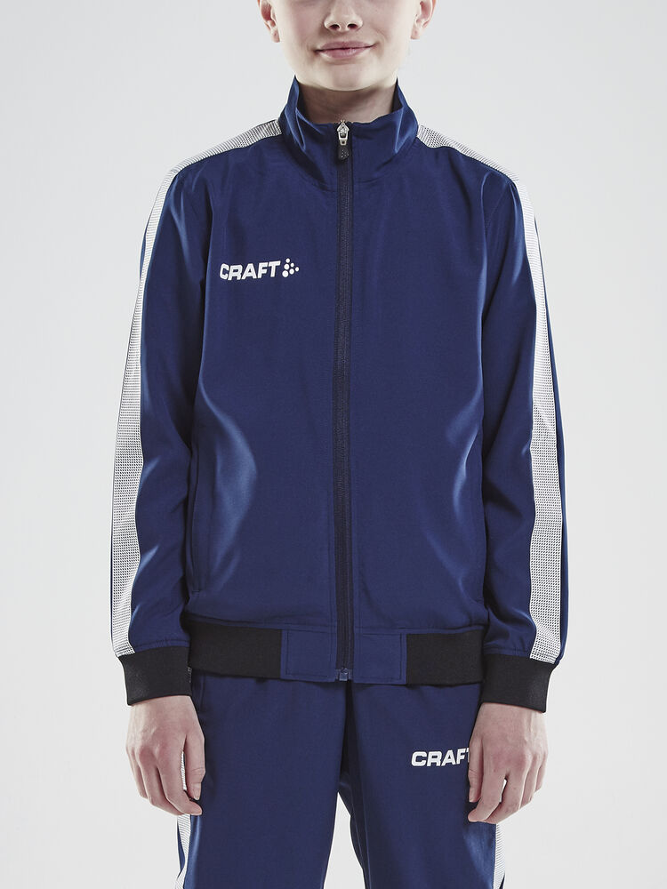 Pro Control Woven Jacket Jr von Craft – Royal/White