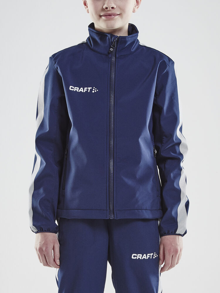 Pro Control Softshell Jacket Jr von Craft – Royal
