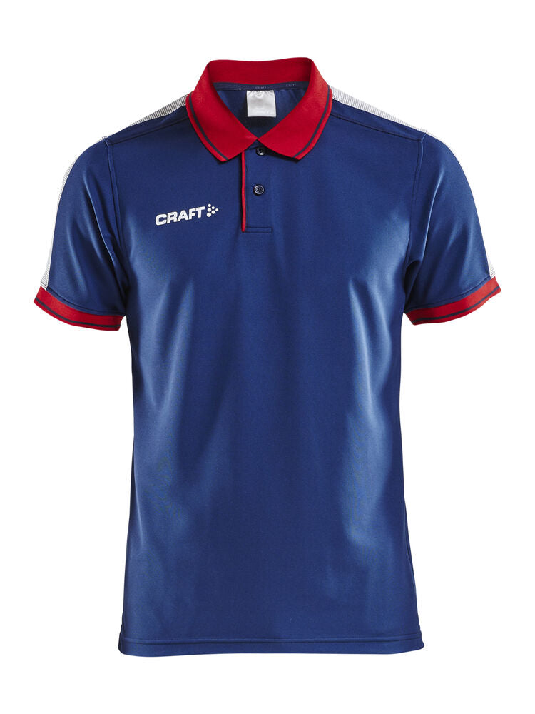 Pro Control Poloshirt M von Craft – Club Cobolt/Black