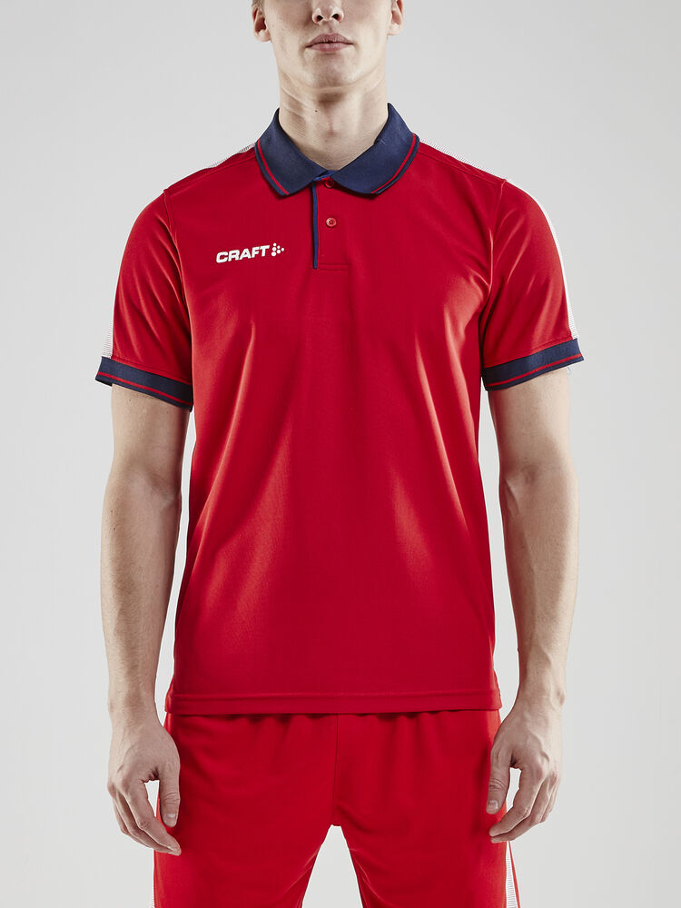 Pro Control Poloshirt M von Craft – Club Cobolt/Black