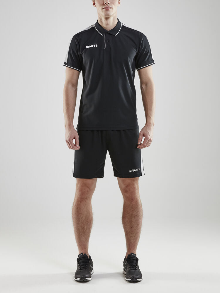 Pro Control Poloshirt M von Craft – Club Cobolt/Black