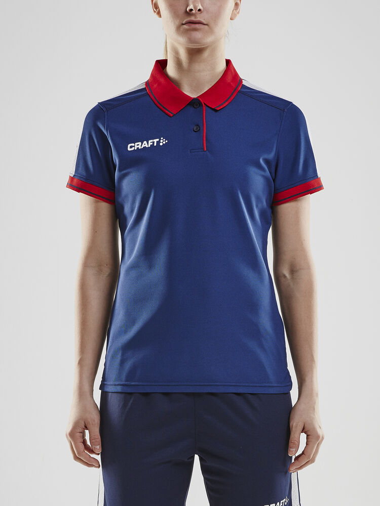 Pro Control Poloshirt W von Craft – Club Cobolt/Black