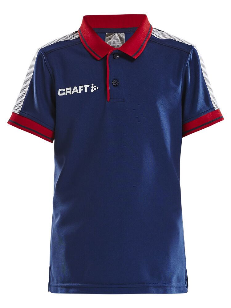 Pro Control Poloshirt Jr von Craft – Club Cobolt/Black