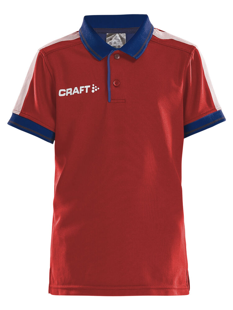 Pro Control Poloshirt Jr von Craft – Club Cobolt/Black