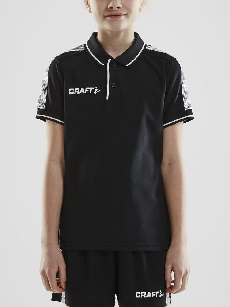 Pro Control Poloshirt Jr von Craft – Club Cobolt/Black
