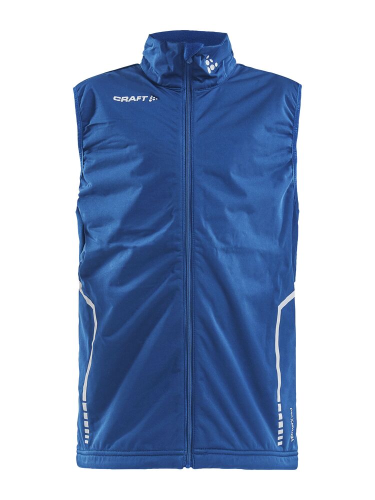 Warm Club Vest Jr von Craft – Sweden Blue