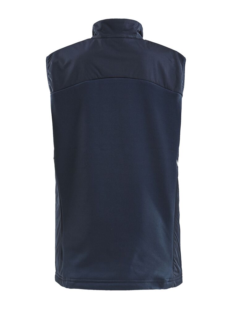 Warm Club Vest Jr von Craft – Sweden Blue