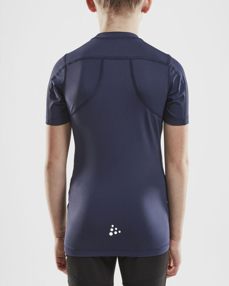 Pro Control Compression Tee Jr von Craft – Royal