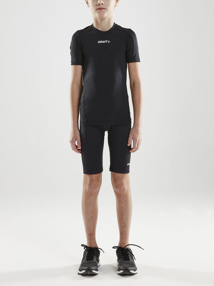 Pro Control Compression Tee Jr von Craft – Royal