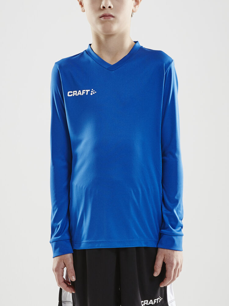 Squad Go Jersey Solid Ls Jr von Craft – SKY BLUE