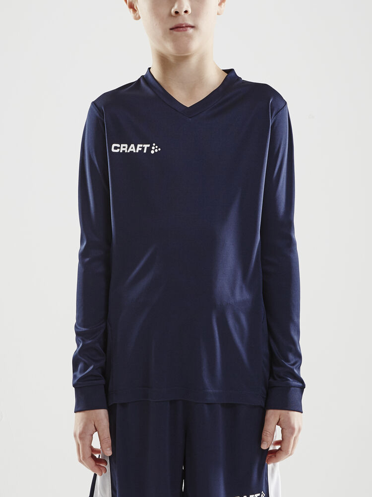 Squad Go Jersey Solid Ls Jr von Craft – SKY BLUE
