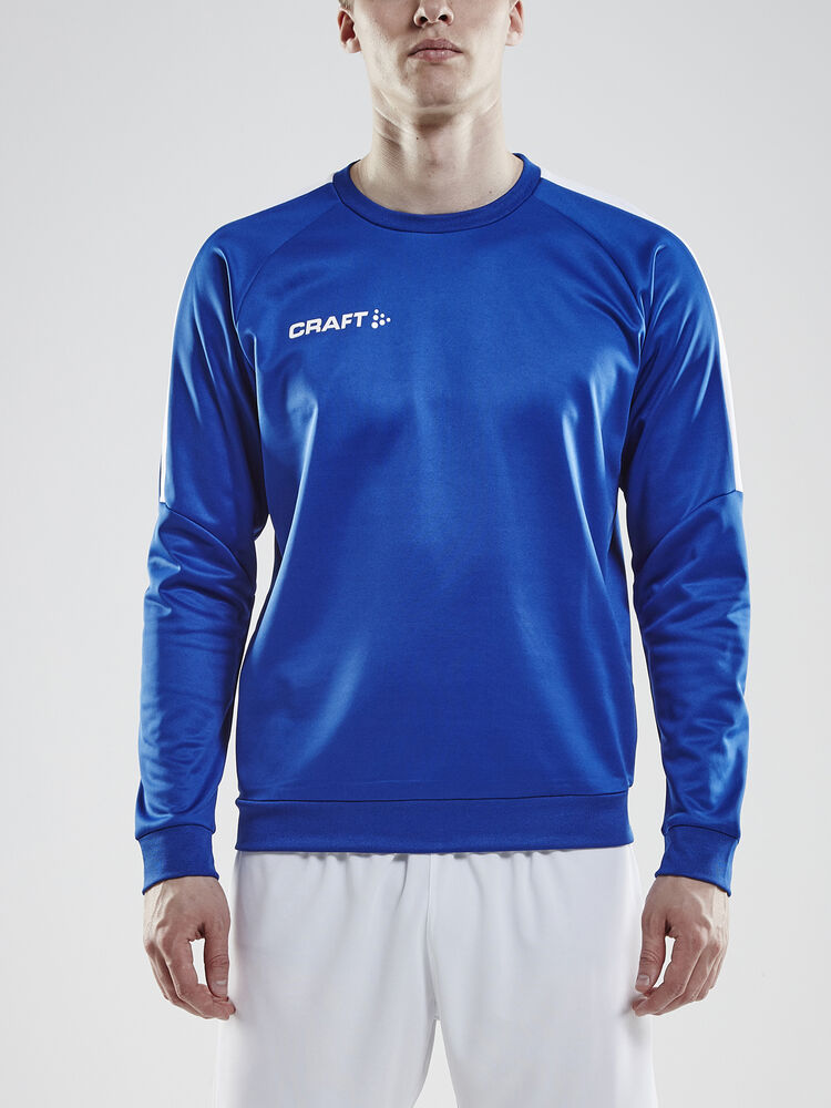 Progress R-Neck Sweater M von Craft – Royal/White